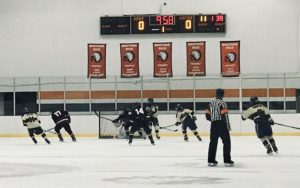 The Redmen Hockey team takes on the Berkley Bears.