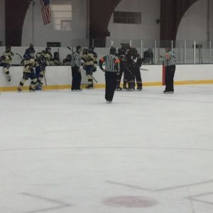 Redmen Hockey was on the road against the Berkley Bears.