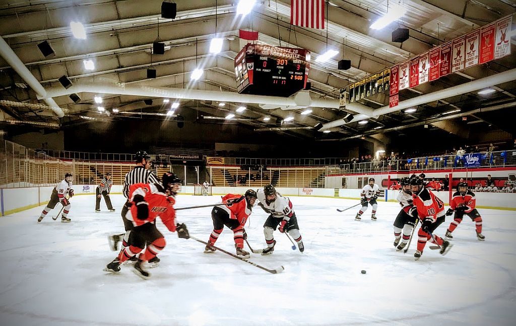 The Redmen took on the Gremlins in the third game of the season.