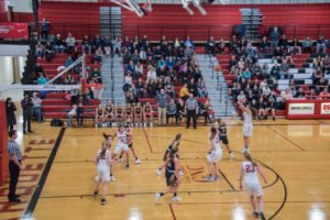 Taking another shot from the three point line.