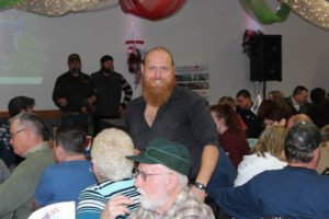 Luke Noordyk during the Rev Your Heart with a new Golf Cart giveaway party.