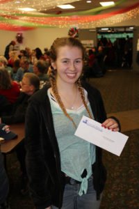 Courtney Knight from Marquette won tickets to see Gaelic Storm.