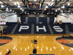 The beautiful Petoskey High School court.