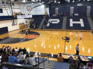 Redettes Basketball won 46-14 over the Petoskey Northmen.