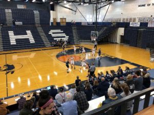 The Redettes won big against the Petoskey Northmen.