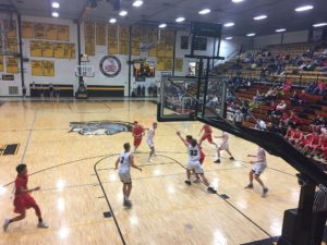 The Redmen gave the Trojans a run for their money.