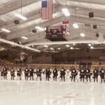 The Marquette Redmen line up.