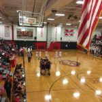 The Redmen had a fantastic showing against the Eskymos in their newly renovated gym.
