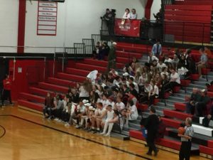Marquette fans were out in full force.