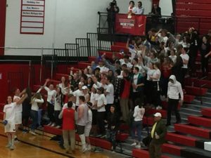 The fan zone.
