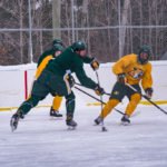 It was great to see the team enjoying some time on an outdoor rink.