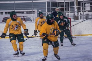 The Marquette Redmen and Marquette Mutineers will be on the ice next week.