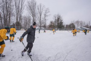 Thanks to the NMU Wildcats Hockey Team for coming out to play for us.