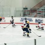 The Redmen faced a strong opponent in Gross Pointe South.