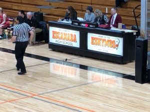 The Redettes took on the Eskymos at Escanaba on Fox Sports Marquette 105.1-99.9.