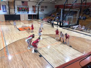 A little free throw action for Escanaba.