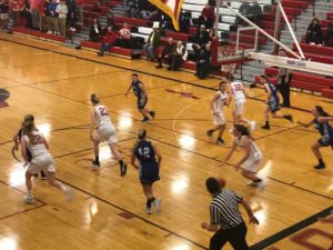 The Redettes could not be stopped tonight.