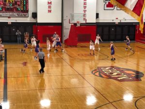 The Braves struggled to penetrate Marquette's defense tonight.