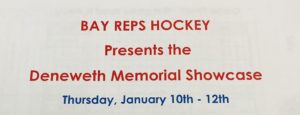 The Marquette Redmen are at the Bay Reps Hockey tournament this weekend.