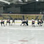 The puck drops and the Redmen are off.