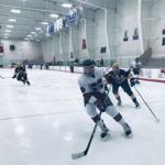 Redmen defenseman Evan Kroll.