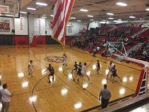 The Redmen hosted the Maroons on Fox Sports 105.1-99.9.