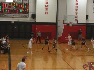 The Marquette Redmen took down the Menominee Maroons 70-50 on Fox Sports 105.1-99.9.