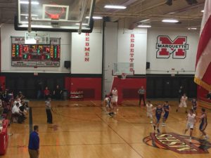 The Redmen took on the Kingsford Flivvers at home tonight on Fox Sports Marquette.