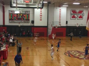 The Redmen are 3-0 in the GNC after tonight's victory.