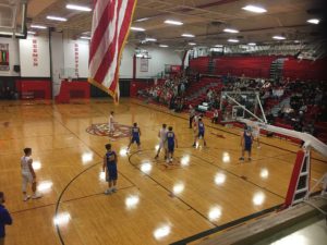 Redmen basketball was on fire tonight.