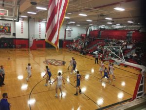 The Marquette Redmen hosted the Flivvers tonight.