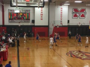 The Marquette Redmen were unstoppable this evening.