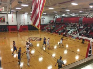 The Redmen toppled the Flivvers.
