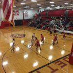 The Redmen took control of the game in the second half.