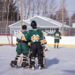 The NMU Club Hockey Goalies.