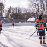 The Marquette Mutineers were ready to claim another win on Lions Field Ice Rink.