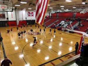 We were live from Marquette Senior High School for tonight's game!