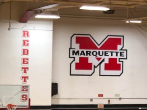 The Redettes play on Fox Sports Marquette 105.1 & 99.9, GTO 97.5 and 103.3 WFXD