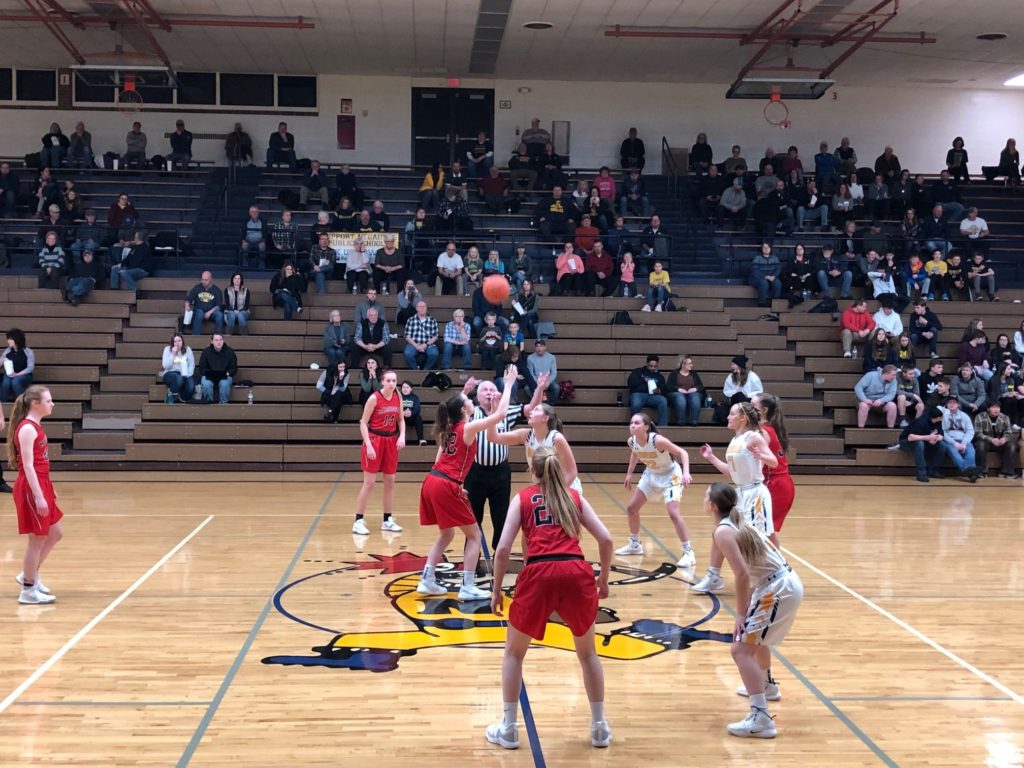 The start of an exciting match-up.