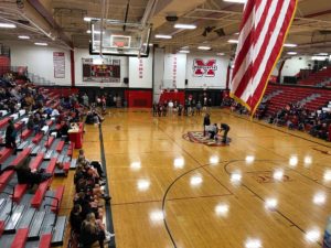 Marquette honored their senior players ahead of their match-up against Escanaba.