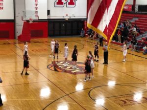 Some jump ball action.