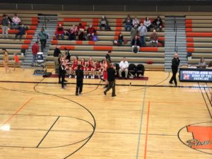 The Redettes offensive game was on fire tonight.