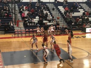 Avery Ledy puts up the shot.