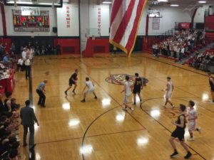 TC Central tries to make a play.