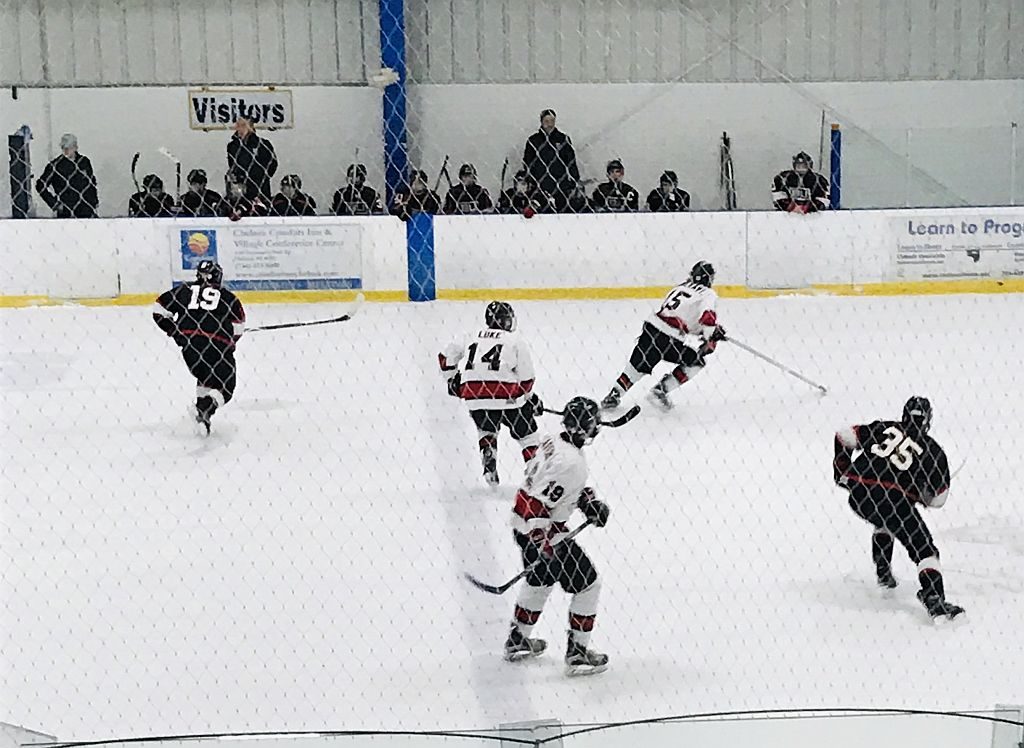 The Redmen were relentless against the Kings.