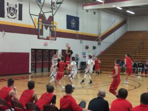 Raffy Millado puts up the shot.