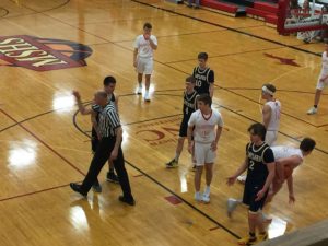 The ref makes the call.