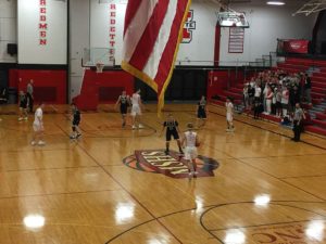 Luke Ogea looks for an opportunity.