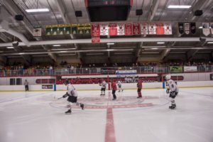 The 36th Annual Pigs-N-Heat Charity Hockey Game.