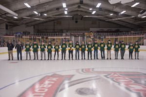 The American Legion Post #44 State Champion Hockey Team.